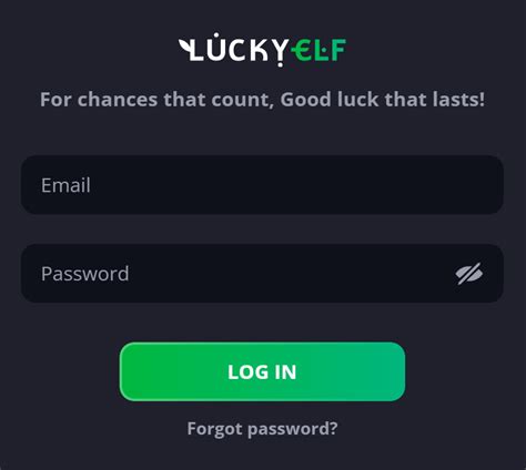 lucky elf casino log in